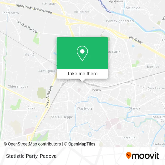 Statistic Party map