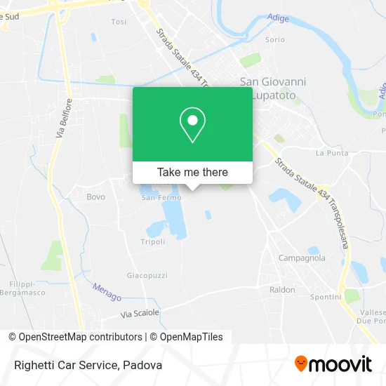Righetti Car Service map