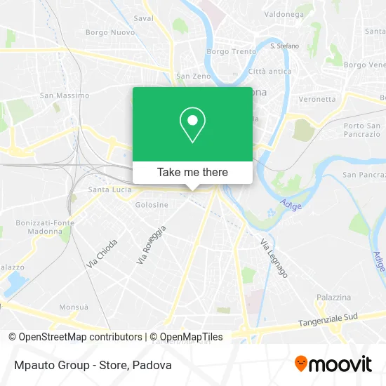 Mpauto Group - Store map