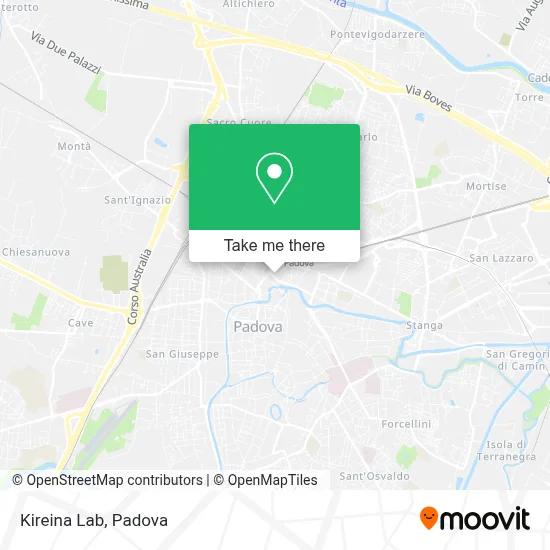 Kireina Lab map