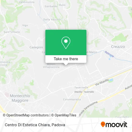 Centro Di Estetica Chiara map