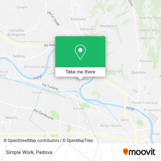 Simple Work map