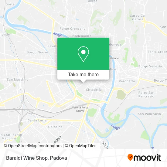 Baraldi Wine Shop map