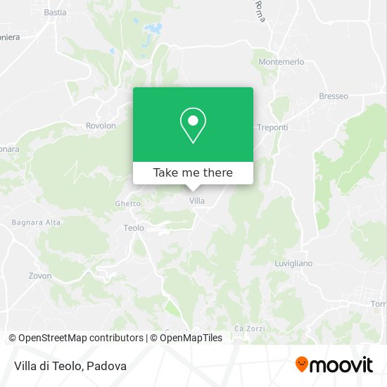 Villa di Teolo map