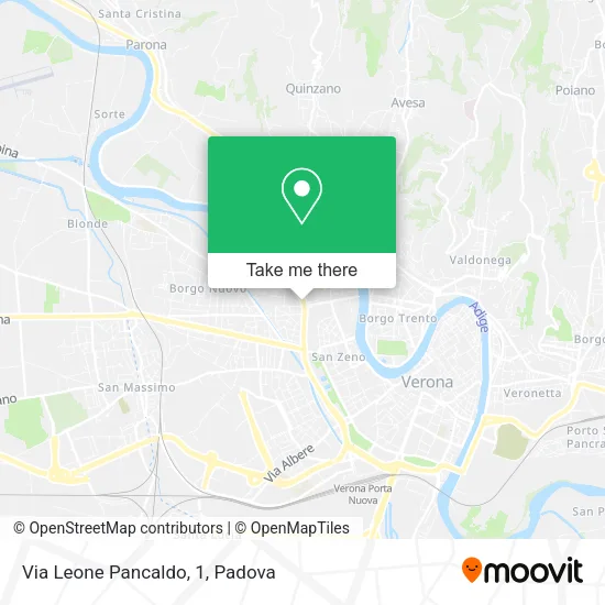 Via Leone Pancaldo, 1 map
