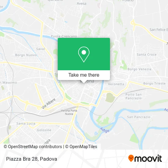 Piazza Bra 28 map
