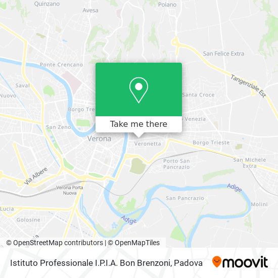 Istituto Professionale I.P.I.A. Bon Brenzoni map