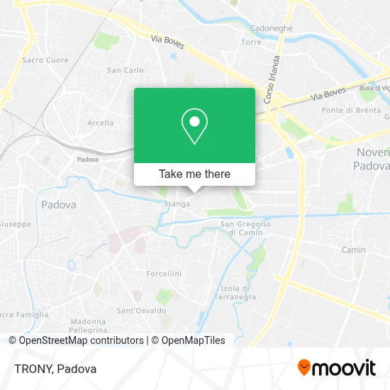 TRONY map