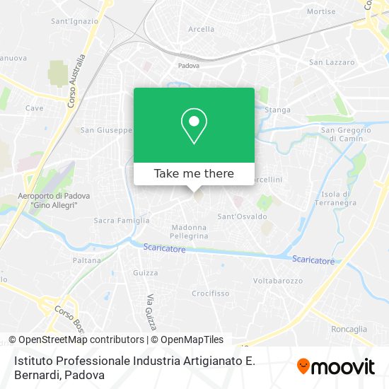 Istituto Professionale Industria Artigianato E. Bernardi map