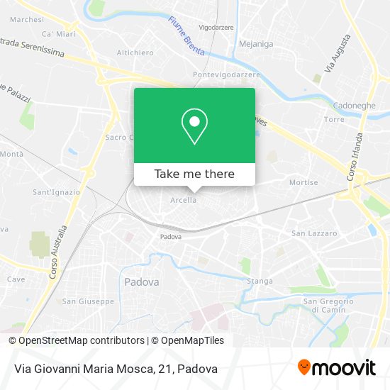 Via Giovanni Maria Mosca, 21 map