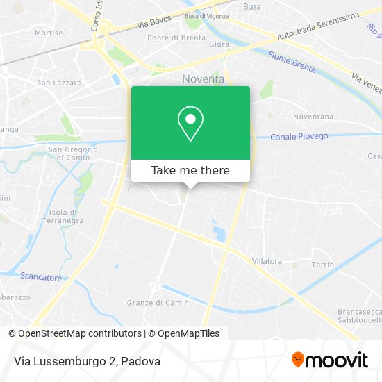 Via Lussemburgo 2 map