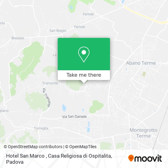 Hotel San Marco , Casa Religiosa di Ospitalita map