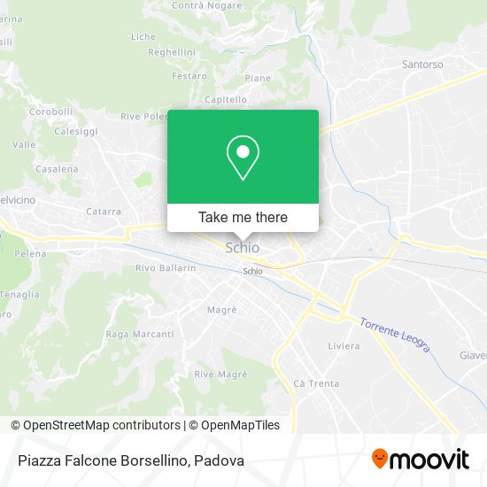 Piazza Falcone Borsellino map