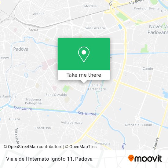 Viale dell  Internato Ignoto  11 map