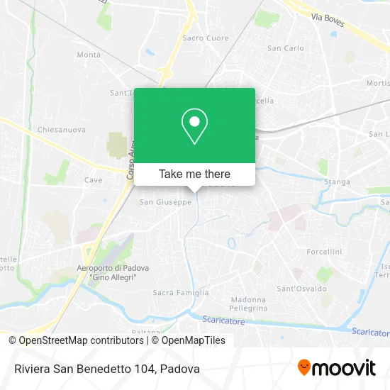 Riviera San Benedetto  104 map