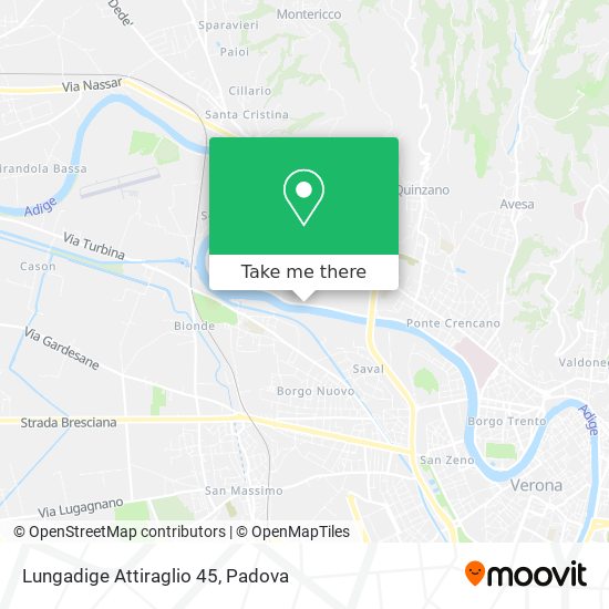 Lungadige Attiraglio 45 map
