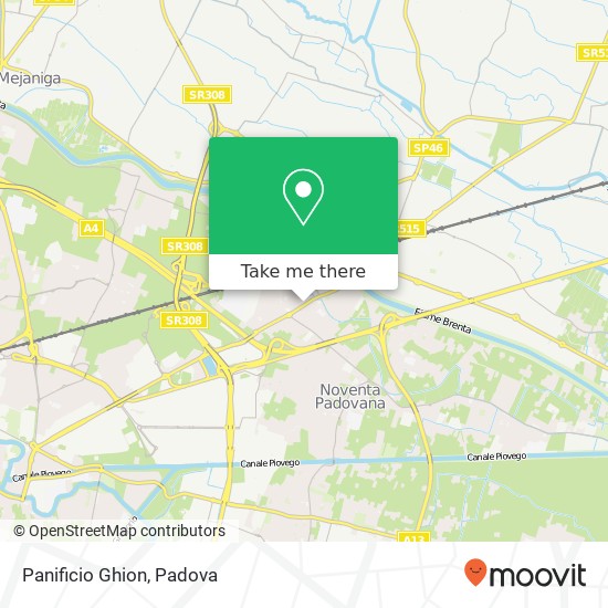 Panificio Ghion, Via San Marco, 121 35129 Padova map