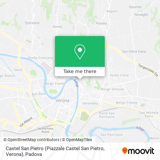 Castel San Pietro (Piazzale Castel San Pietro, Verona) map