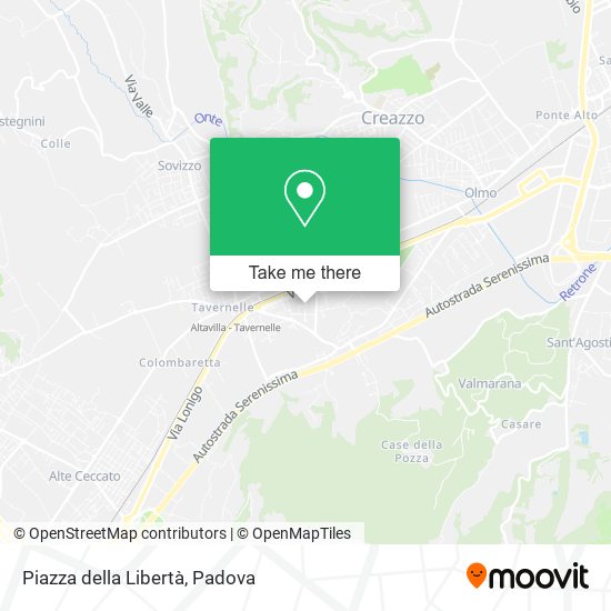 Piazza della Libertà map