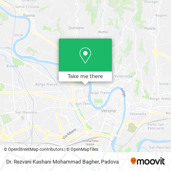 Dr. Rezvani Kashani Mohammad Bagher map