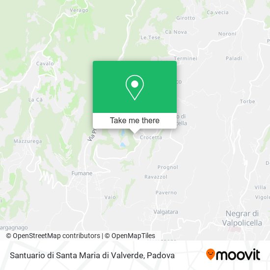Santuario di Santa Maria di Valverde map