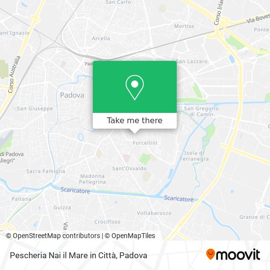 Pescheria Nai il Mare in Città map