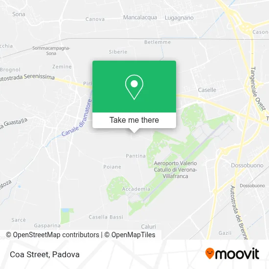 Coa Street map