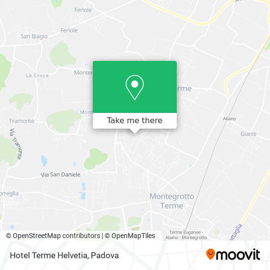 Hotel Terme Helvetia map