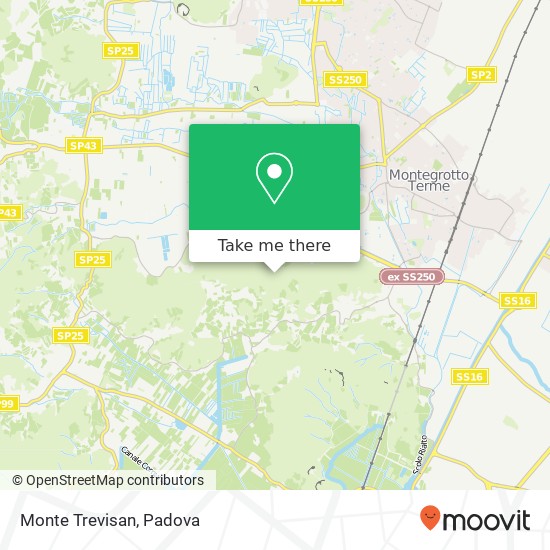 Monte Trevisan map