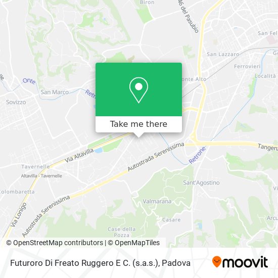 Futuroro Di Freato Ruggero E C. (s.a.s.) map