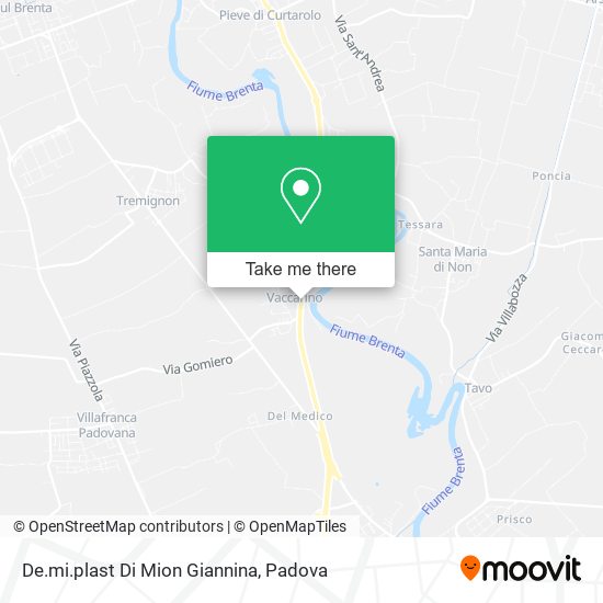 De.mi.plast Di Mion Giannina map