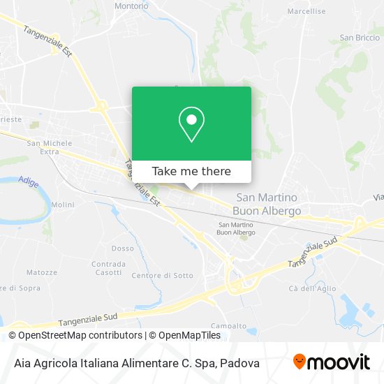 Aia Agricola Italiana Alimentare C. Spa map