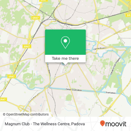 Magnum Club - The Wellness Centre map