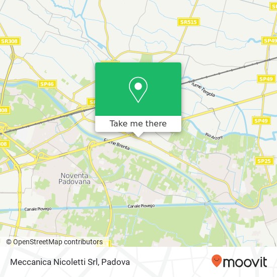 Meccanica Nicoletti Srl map