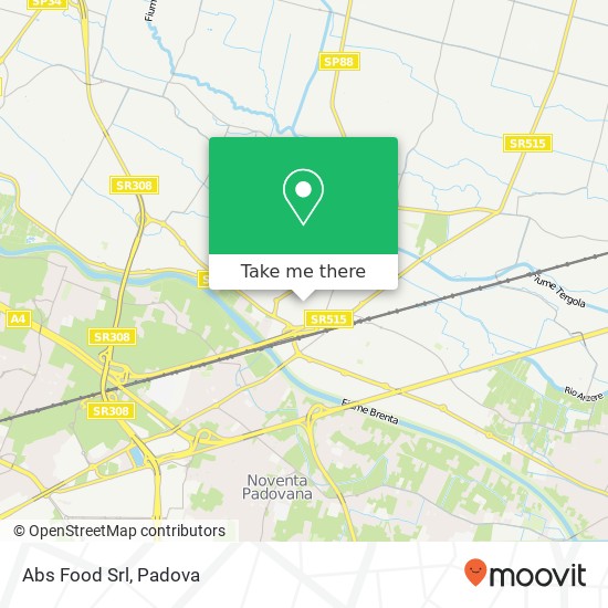 Abs Food Srl map