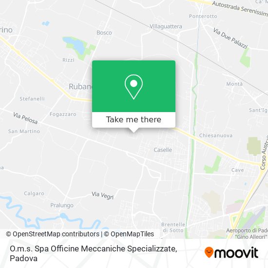 O.m.s. Spa Officine Meccaniche Specializzate map