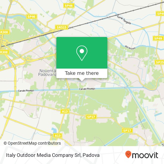 Italy Outdoor Media Company Srl map