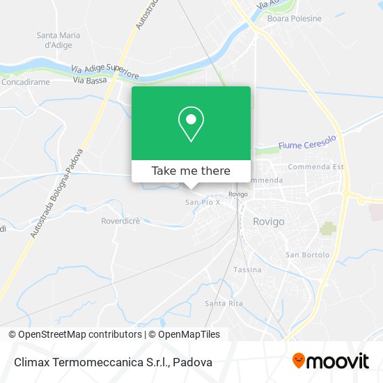 Climax Termomeccanica S.r.l. map