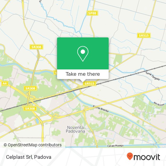 Celplast Srl map