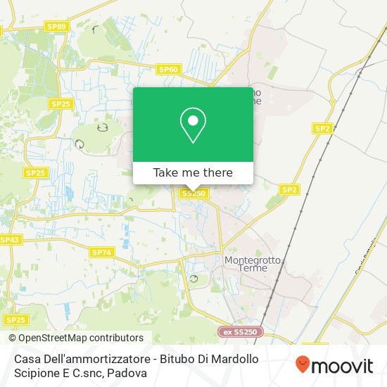 Casa Dell'ammortizzatore - Bitubo Di Mardollo Scipione E C.snc map