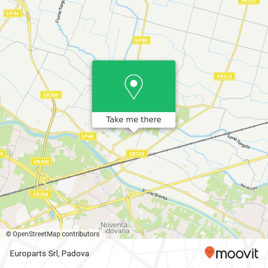 Europarts Srl map