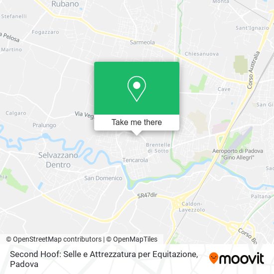 Second Hoof: Selle e Attrezzatura per Equitazione map