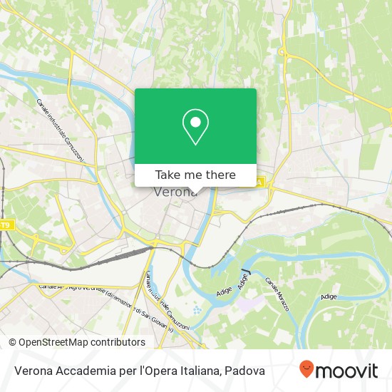 Verona Accademia per l'Opera Italiana map