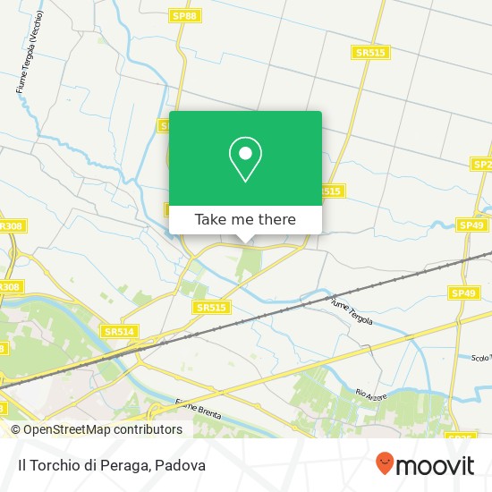 Il Torchio di Peraga map