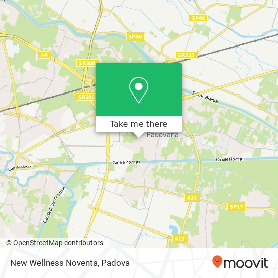 New Wellness Noventa map