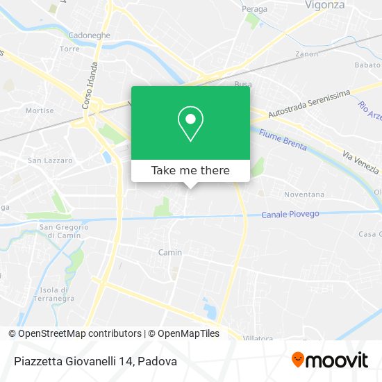 Piazzetta Giovanelli  14 map