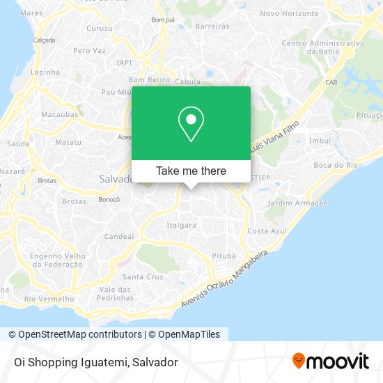Oi Shopping Iguatemi map