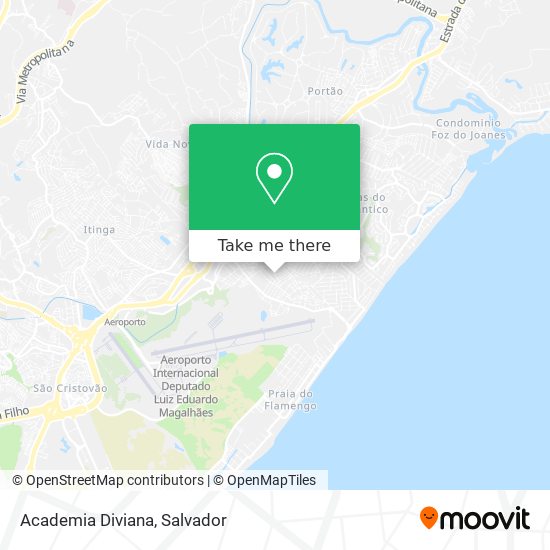 Mapa Academia Diviana