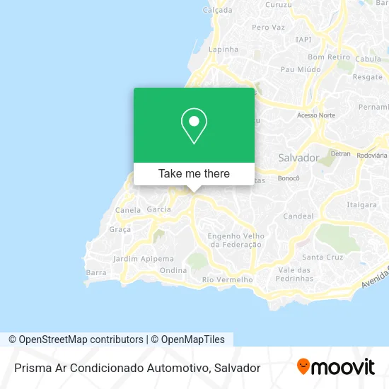 Prisma Ar Condicionado Automotivo map
