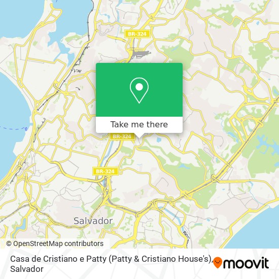 Casa de Cristiano e Patty (Patty & Cristiano House's) map